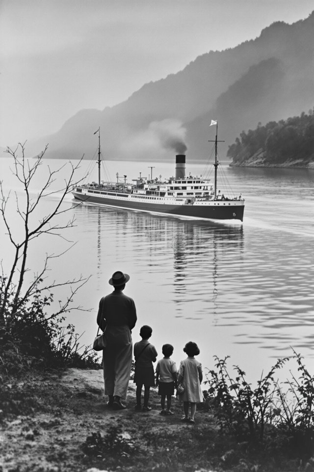 一江春水向东流 - 华语老片 一江春水向东流(1947)黑白电影海报